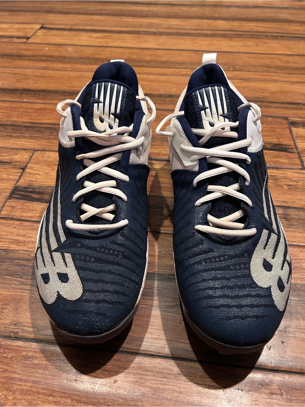 New Balance Men's FuelCell 4040 v6 Metal Baseball Cleat - Team Navy/White